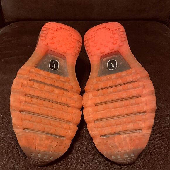 Excellent Condition NIKE AIR MAX 2014 Brown Orange White Womens 7 US - Picture 6 of 9